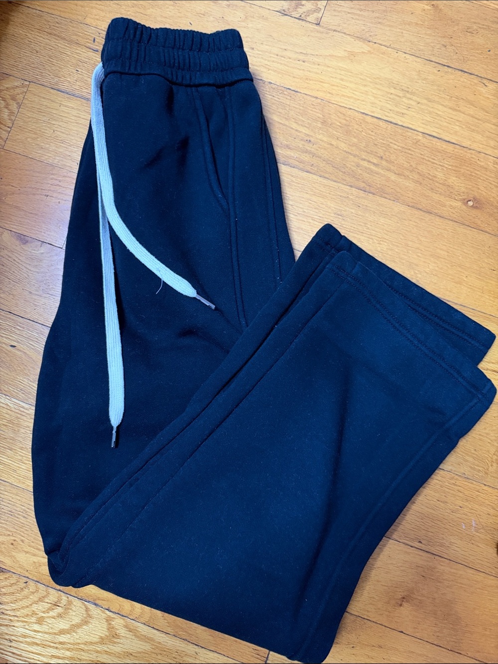 Black Drawstring Sweatpants